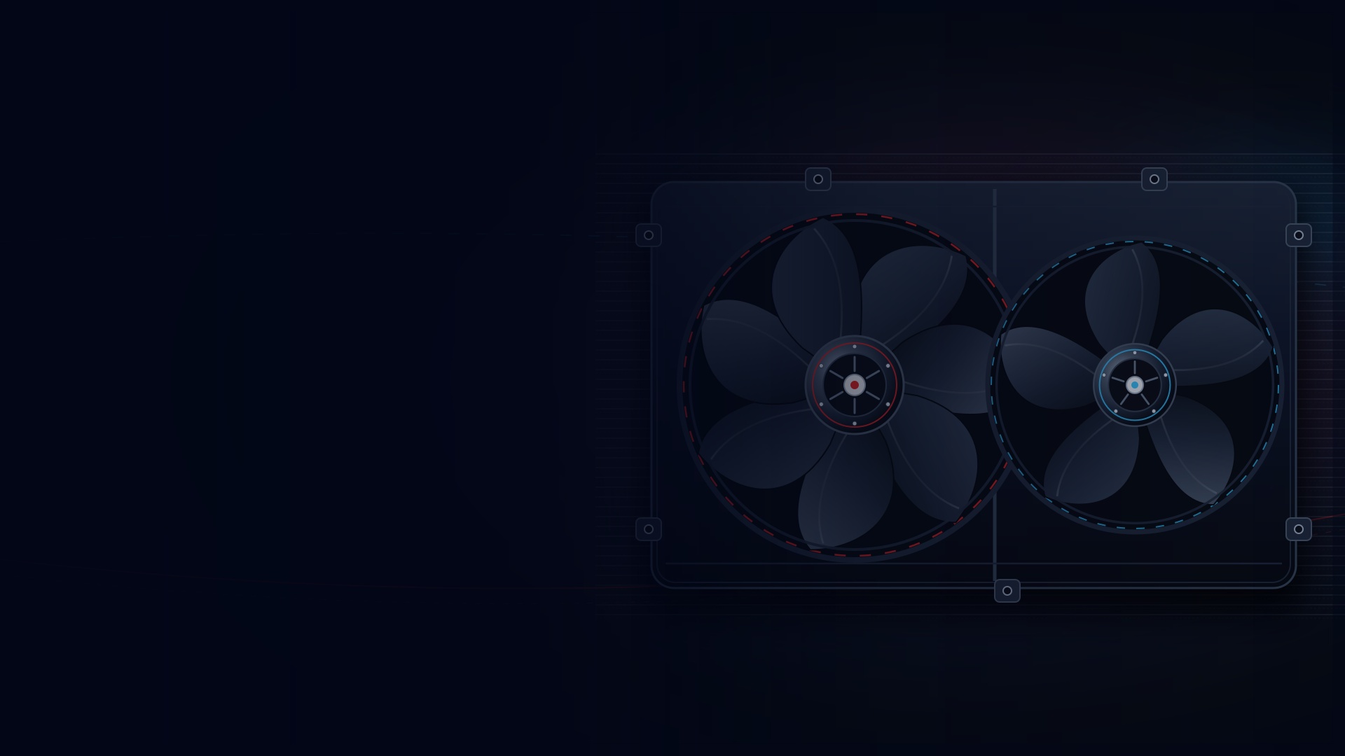 MAK High Performance Automotive Radiator Cooling Fan Assembly